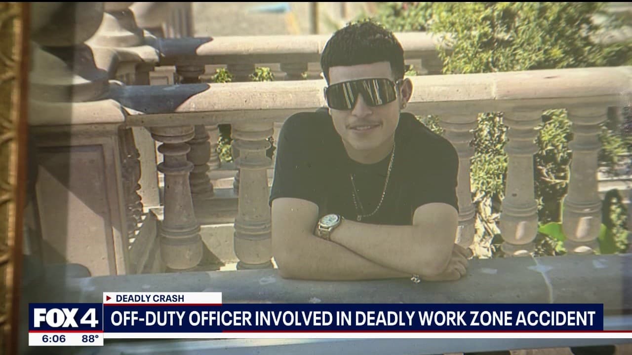 Off-duty officer involved in deadly Mesquite work zone accident