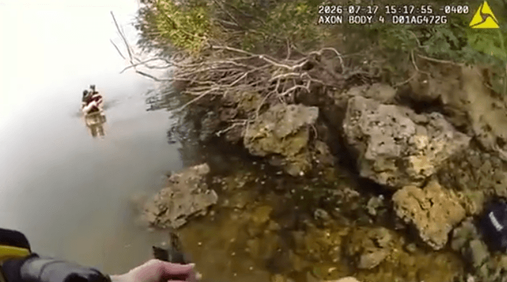 Body cam video shows rescue of missing autistic child in Maryland
